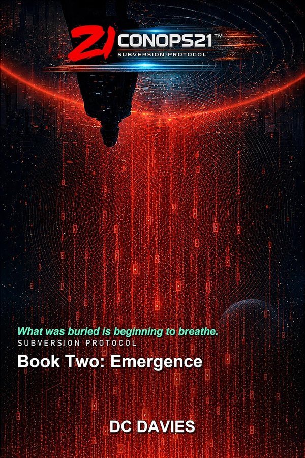 Cover of ConOps21: Subversion Protocol, Book Two: Emergence, by DC Davies